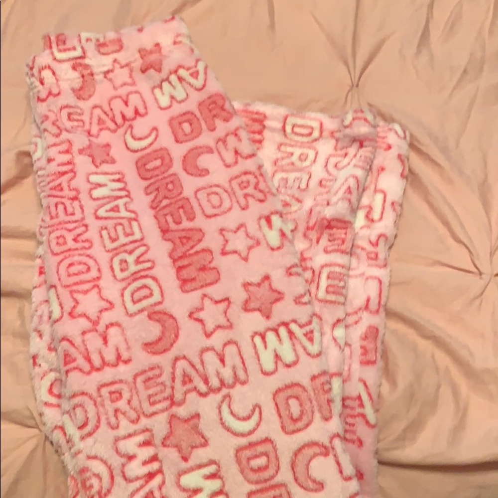 Pink pj pants